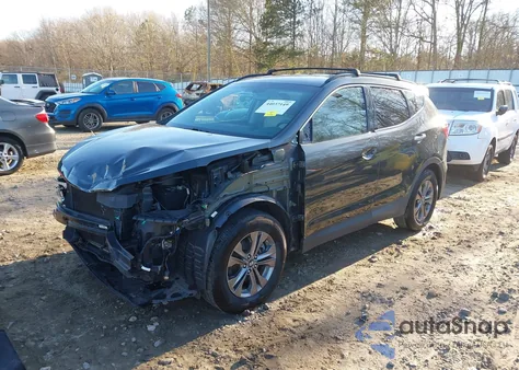 2014 Hyundai Santa Fe Sport 2.4L из США, поврежденный, VIN 5XYZU3LB1EG193805